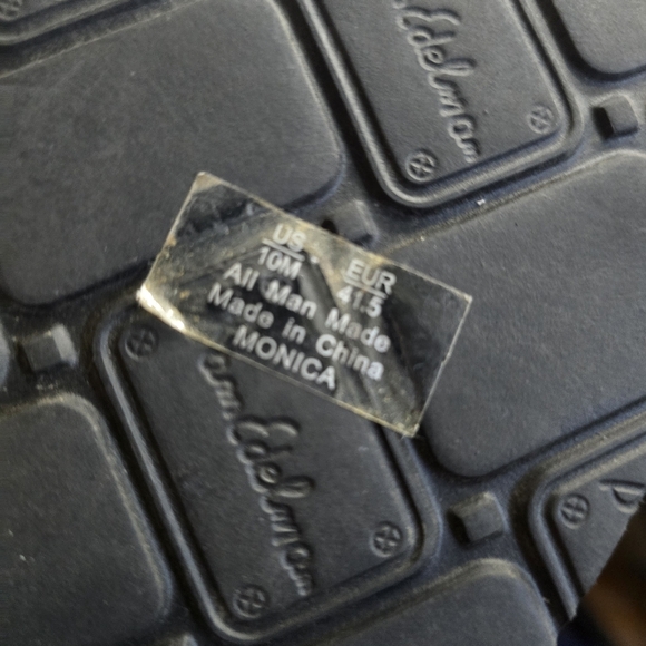 Sam Edelman Black Flip Flops Size 10 - Picture 5 of 5